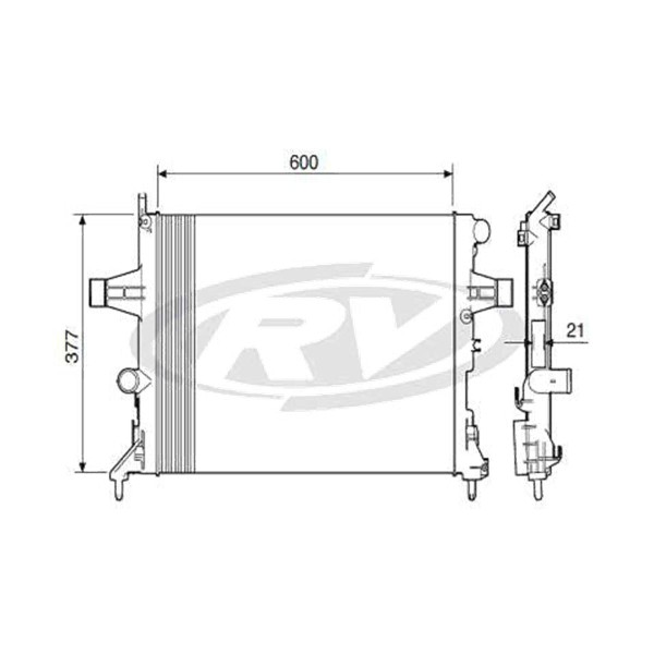 Encontraproduto.com.br - Radiador Visconde 12575