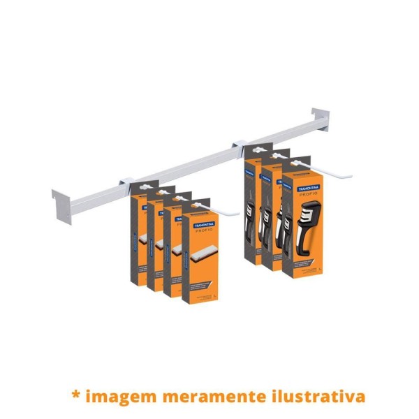 Encontraproduto.com.br - Kit - 8 Réguas Para Gondola 91cm - Sa Gondolas