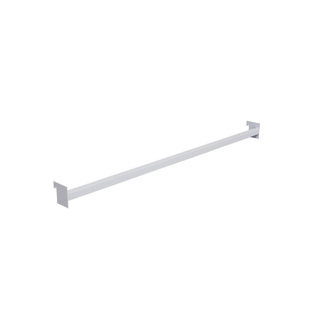 Encontraproduto.com.br - Régua Para Gondola 91cm + 6 Ganchos Simples - Sa Gondolas