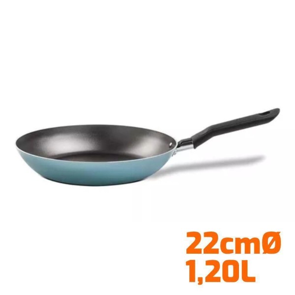 Encontraproduto.com.br - Frigideira Alumínio Antiaderente 1,20l Com Espátula Frigideira Tramontina