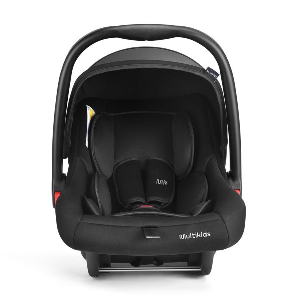 Encontraproduto.com.br - Carrinho Passeio Flick 0-15kgs Cinza + Bebê Conforto Class 0-13kgs Preto Multikids - BB445K