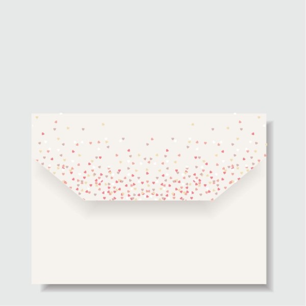 Encontraproduto.com.br - Envelope Para Papel De Carta Coração Love You C/03un Ed Rosa