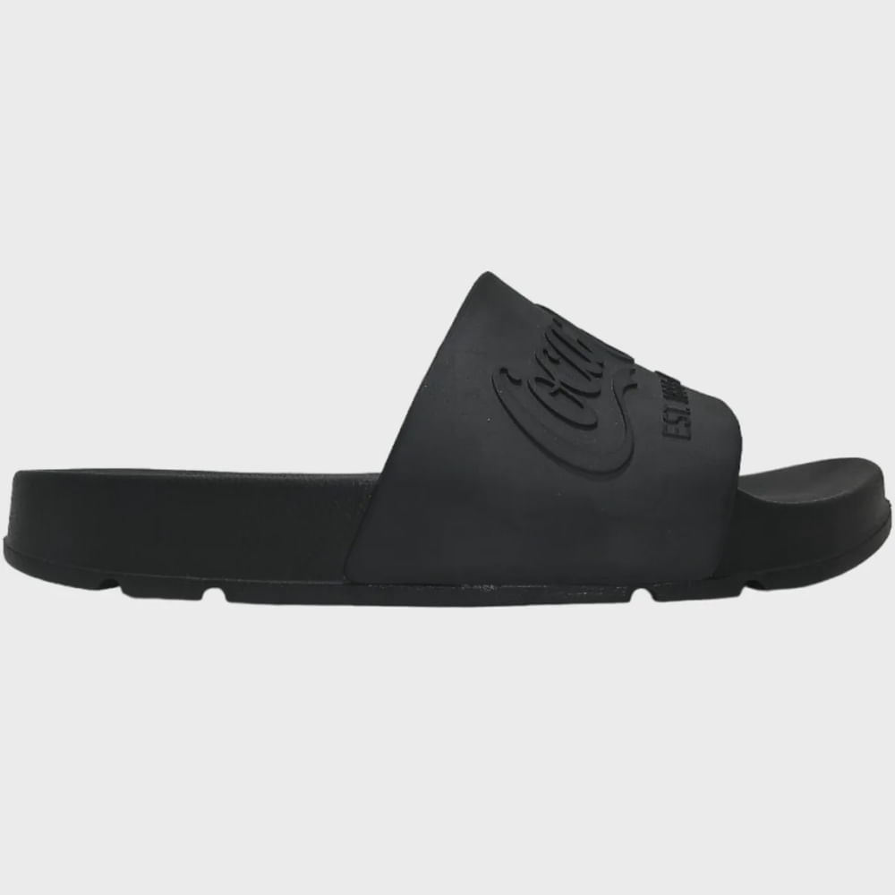 Encontraproduto.com.br - Chinelo Coca-Cola Slide Coke Bold Preto