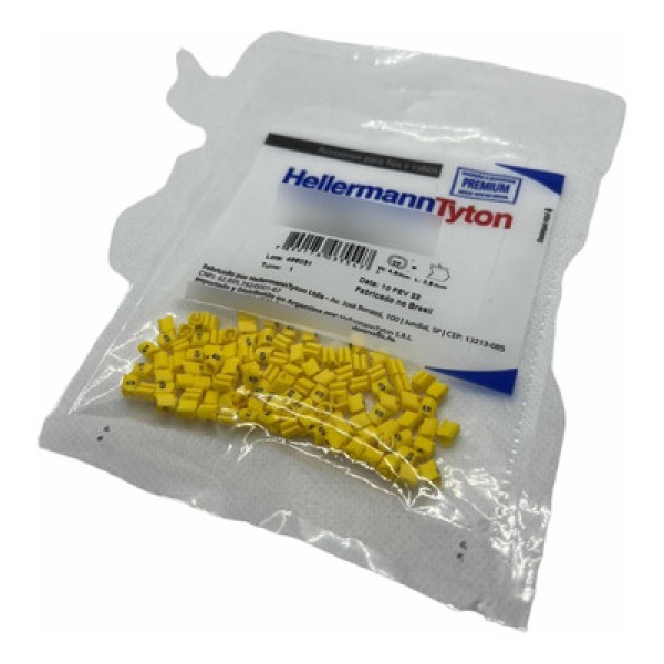 Anilha Millenium Mhg-1/3 (S) 0,3-1,5Mm Embalagem Com 100 Peças Hellermann