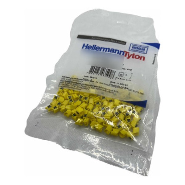 Encontraproduto.com.br - Anilha Millenium Mhg-2/5 (W) 0,5-6Mm Embalagem Com 100 Peças Hellermann