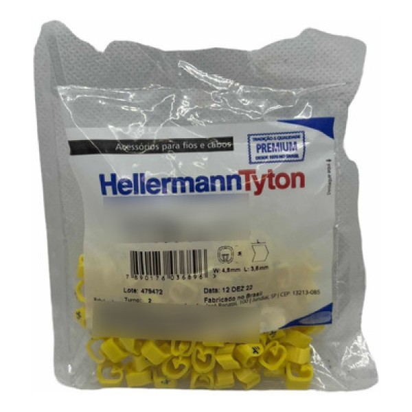 Anilha Millenium Mhg-4/9 (Ter) 4-16Mm Embalagem Com 100 Peças Hellermann