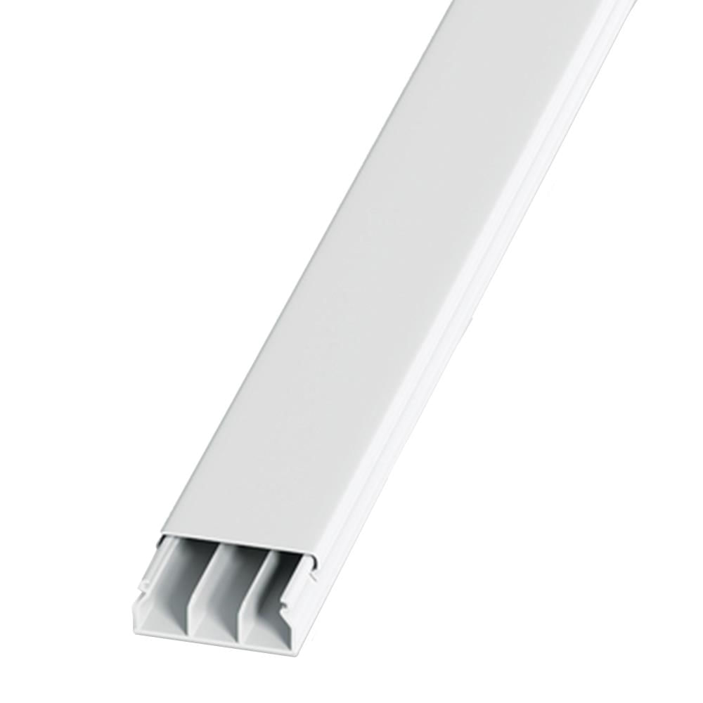 Encontraproduto.com.br - Canaleta HTA com Divisória Hellermann com Adesivo 50 X 20 MM