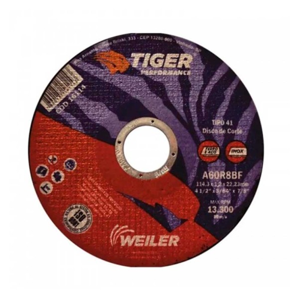 Encontraproduto.com.br - Disco de Corte Weiler 4.1/2