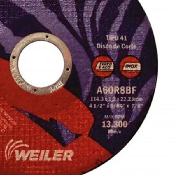 Encontraproduto.com.br - Disco de Corte Weiler 4.1/2