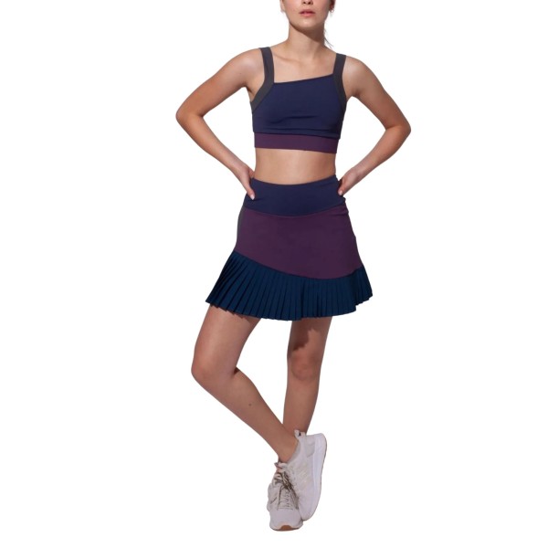 Encontraproduto.com.br - Saia Lauf Vision Feminina - Marinho