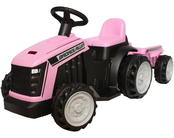Encontraproduto.com.br - MINI TRATOR ELÉTRICO INFANTIL 6V COM REBOQUE BW079