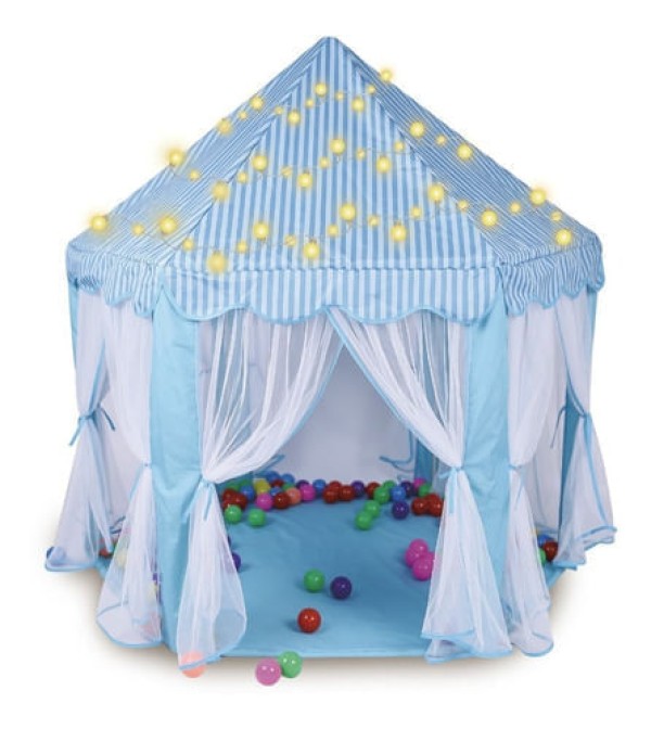 Encontraproduto.com.br - BARRACA INFANTIL MONTAVEL COM LUZ LED