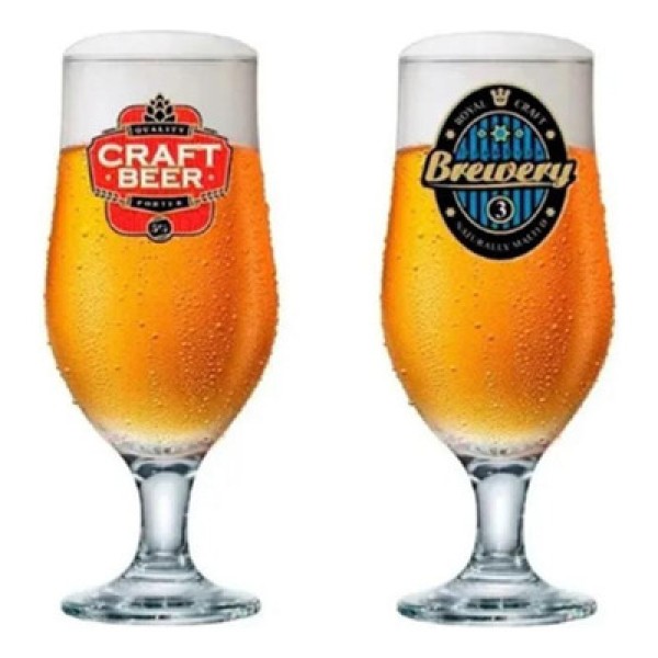 Encontraproduto.com.br - Jogo De Taça 300 Ml Com 2 Peças Para Bares