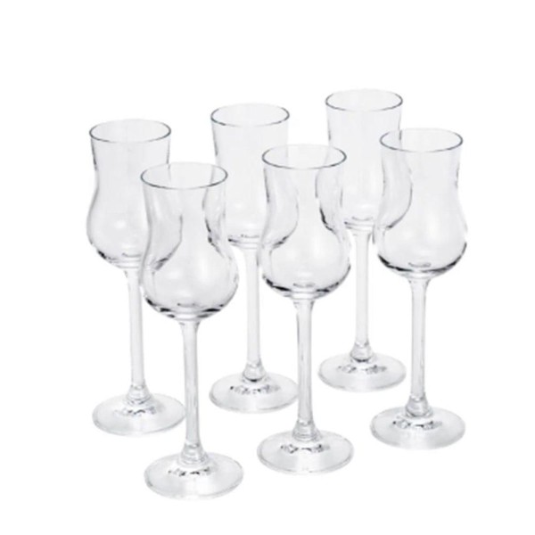 Encontraproduto.com.br - Jogo De Taças 85 Ml Com 6 Peças Kit De Tacas Decoradas