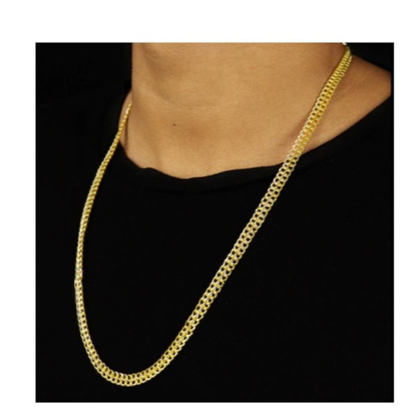 Encontraproduto.com.br - Cordão Corrente Lacraia 6mm Moeda Antigas