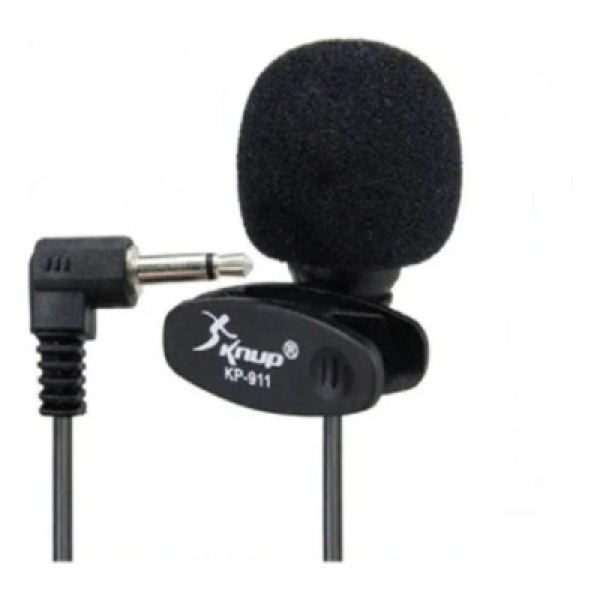 Encontraproduto.com.br - Microfone De Lapela Kp911 Lapella Discreto Simples Skipe