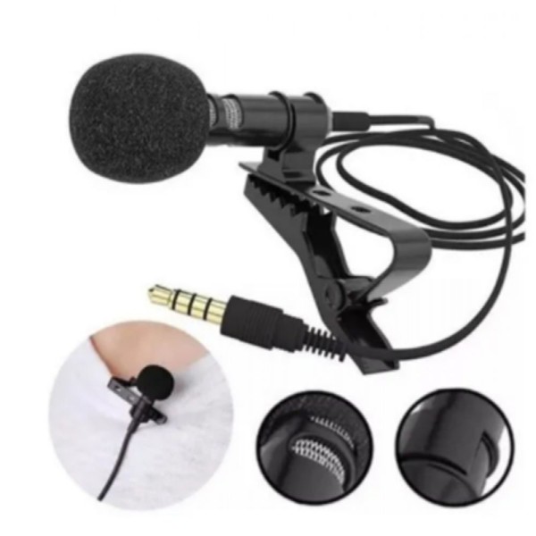 Encontraproduto.com.br - Microfone De Lapela P3 Micro Fone Lapella Para Computador