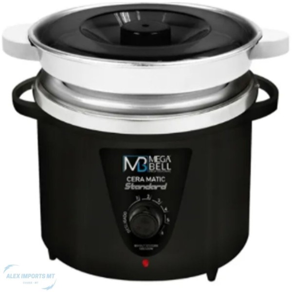 Encontraproduto.com.br - Termocera Panela 900G com Refil Aquecedor Cera Rollo Pratico