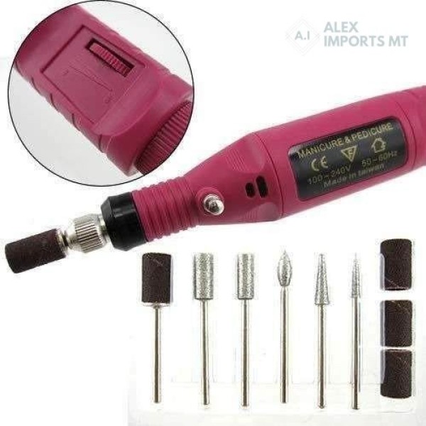 Encontraproduto.com.br - Lixa Elétrica Aparelho Lixador De Unhas Em Gel E Acrigel