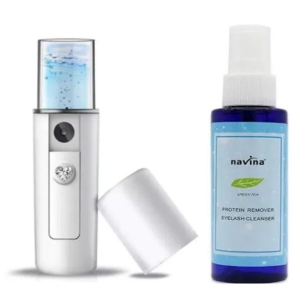 Encontraproduto.com.br - Primer Limpeza E Vaporizador Aparelho Facial Spray