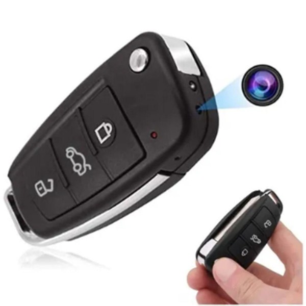 Encontraproduto.com.br - Câmera Filma Câmera Para Carros De Luxo Em Mod Chaveiro