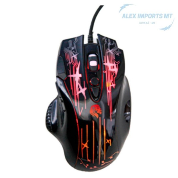 Encontraproduto.com.br - Mouse Usb Gamer Hayom Mu2905 2400dpi Com Led