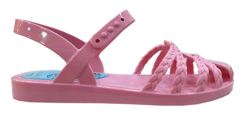 Encontraproduto.com.br - Sandália Infantil Ariel Tamanho 28 Rosa Com Brinde Grendene