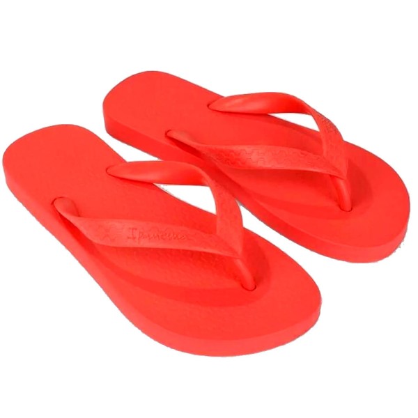 Encontraproduto.com.br - Sandália Ipanema Masculina Clássica Vermelho e Vermelho 41/42