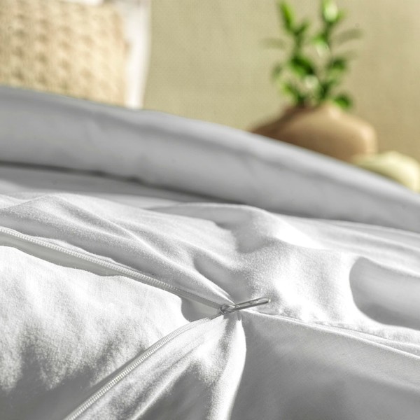 Encontraproduto.com.br - Capa de Duvet Queen 270 Fios 100% Algodão Alba Branco
