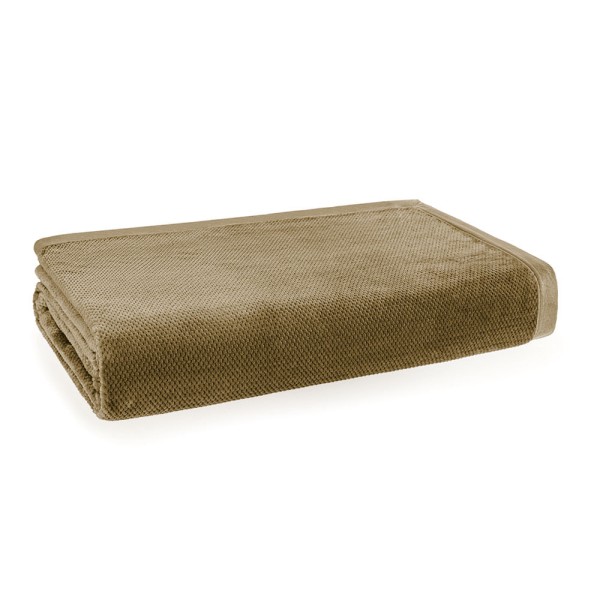Encontraproduto.com.br - Manta de Microfibra King Prades Sépia