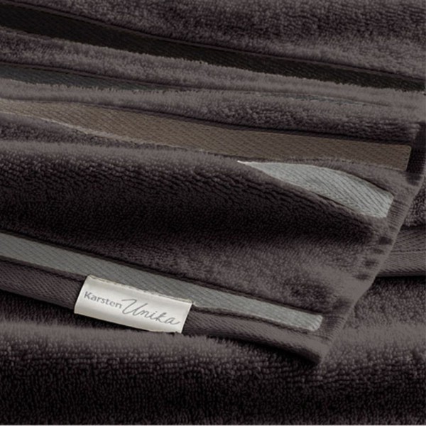 Encontraproduto.com.br - Toalha de Rosto Fio Penteado Lumina Carbono/Cinza