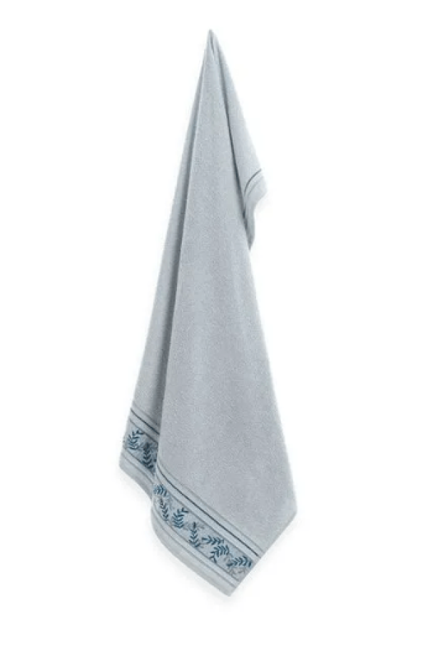 Encontraproduto.com.br - Toalha de Rosto Fio Cardado Anis Azul Pérola
