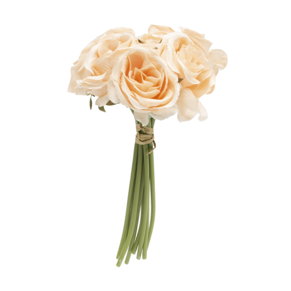 BOUQUET ROSA SILK 8 BOTOES 02 YW-2002 SALMAO