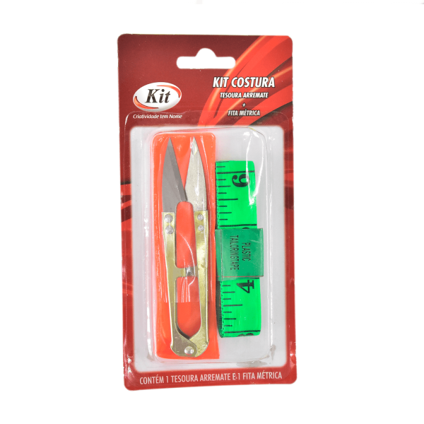Encontraproduto.com.br - KIT COSTURA  TESOURA ARRE FITA MET  F13822-05