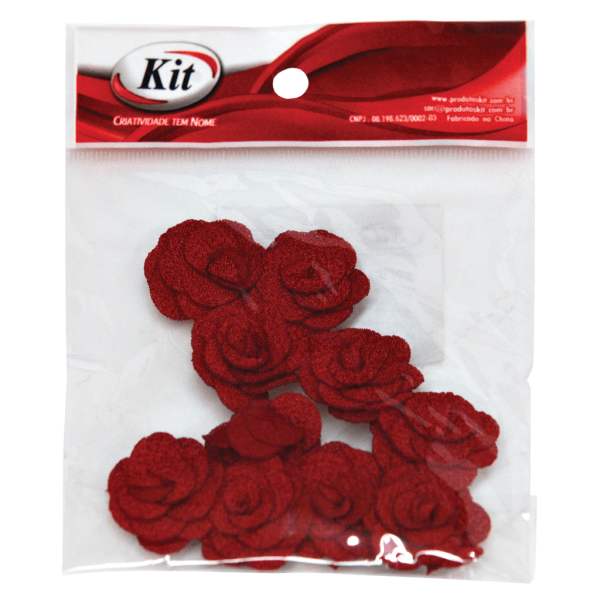Encontraproduto.com.br - APLICACAO ROSA MF-38 3 VERMELHO