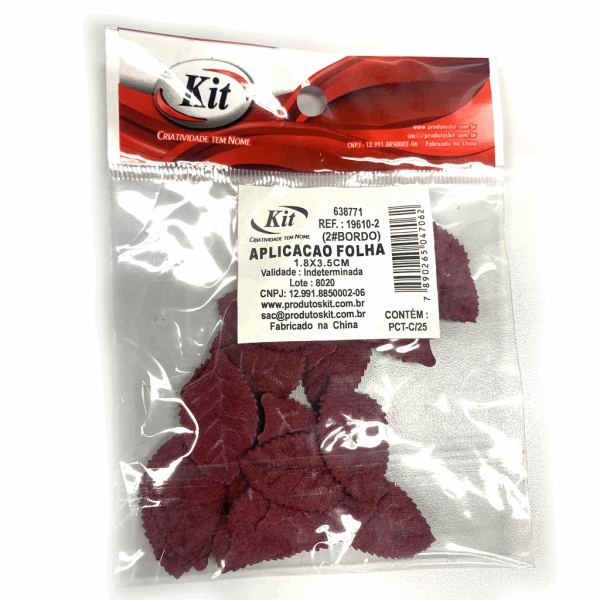 Encontraproduto.com.br - APLICACAO FOLHA 19610-2 1.8X3.5CM 2 BORDO