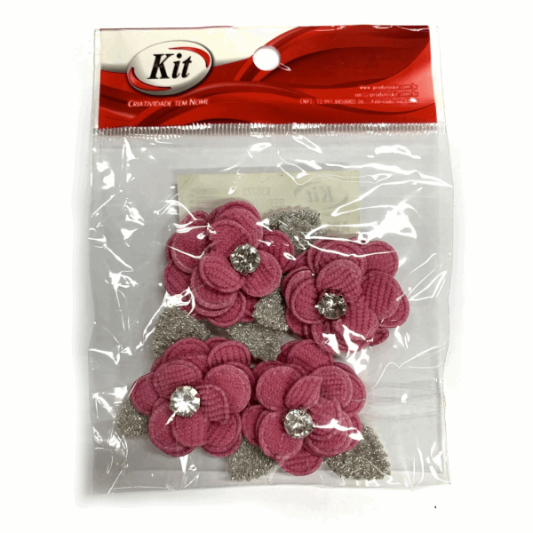 Encontraproduto.com.br - APLICACAO ROSA 19610-3 4X4.5CM 1 PINK