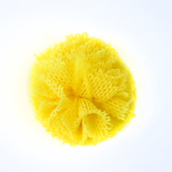 Encontraproduto.com.br - POMPOM DE TULE MF2013 2.0CM 17 AMARELO
