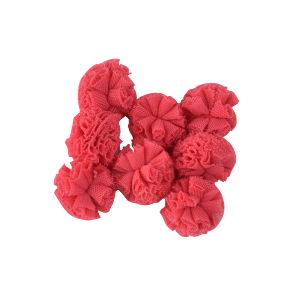 Encontraproduto.com.br - POMPOM DE TULE MF2014 2.5CM 20 ROSA MEDIO
