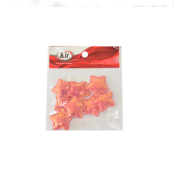 Encontraproduto.com.br - APLICACAO ESTRELA PAETE 2001D 3CM ROSA