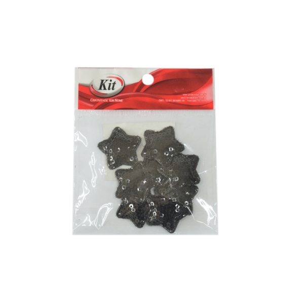 Encontraproduto.com.br - APLICACAO ESTRELA PAETE 2001D 3CM PRETO