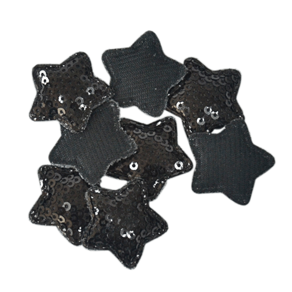 Encontraproduto.com.br - APLICACAO ESTRELA PAETE 2001D 3CM PRETO