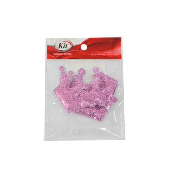 Encontraproduto.com.br - APLICACAO COROA PAETE 2004D 4.5X5CM ROXO