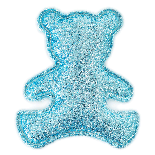 Encontraproduto.com.br - APLICACAO URSO GLITTER 2005C 4X5.5CM AZUL