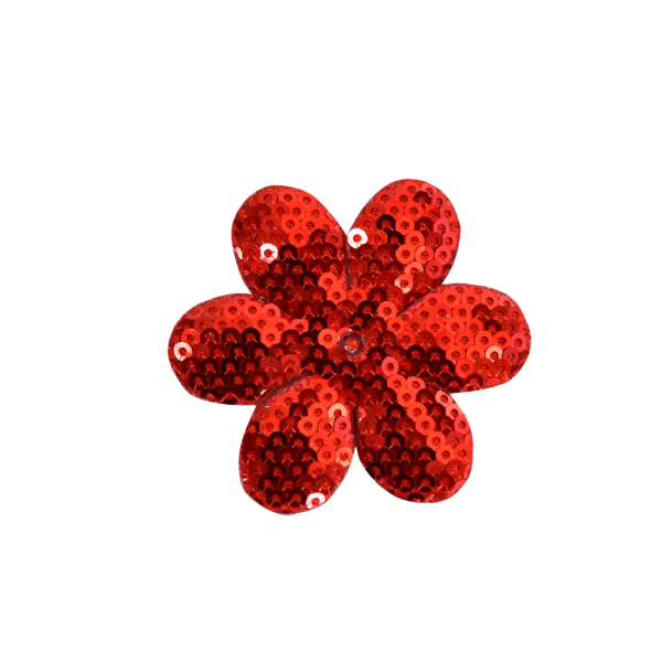 Encontraproduto.com.br - APLICACAO FLOR PAETE 2007D 5X5.5CM VERMELHO