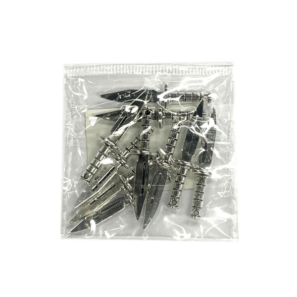 PINGENTE METAL FACA 38MM XBL6449