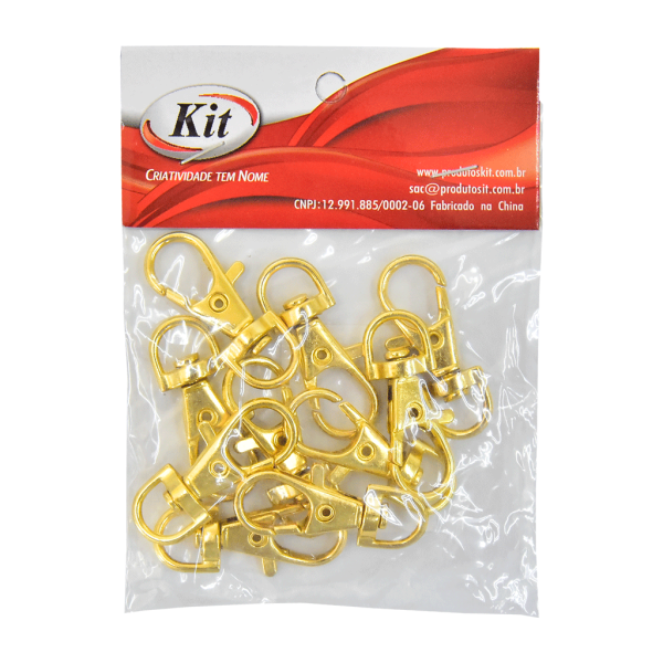 Encontraproduto.com.br - MOSQUETAO 38MM LD-073 OURO