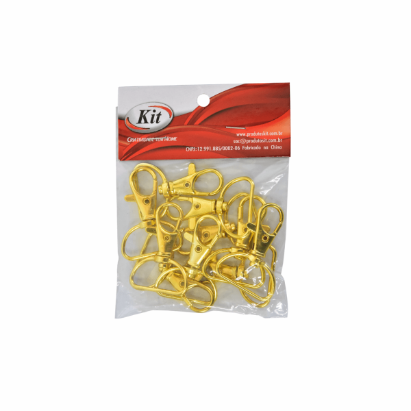 Encontraproduto.com.br - MOSQUETAO 42MM LD-080 OURO