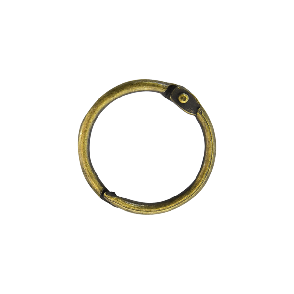 Encontraproduto.com.br - Argola Articulada 32mm Ld-198 Ouro Velho C/ 10un - Kit