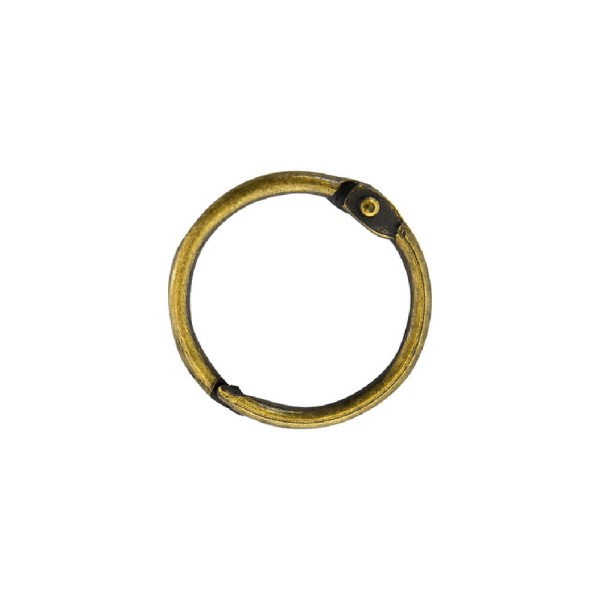 Encontraproduto.com.br - Argola Articulada 32mm Ld-198 Ouro Velho C/ 10un - Kit